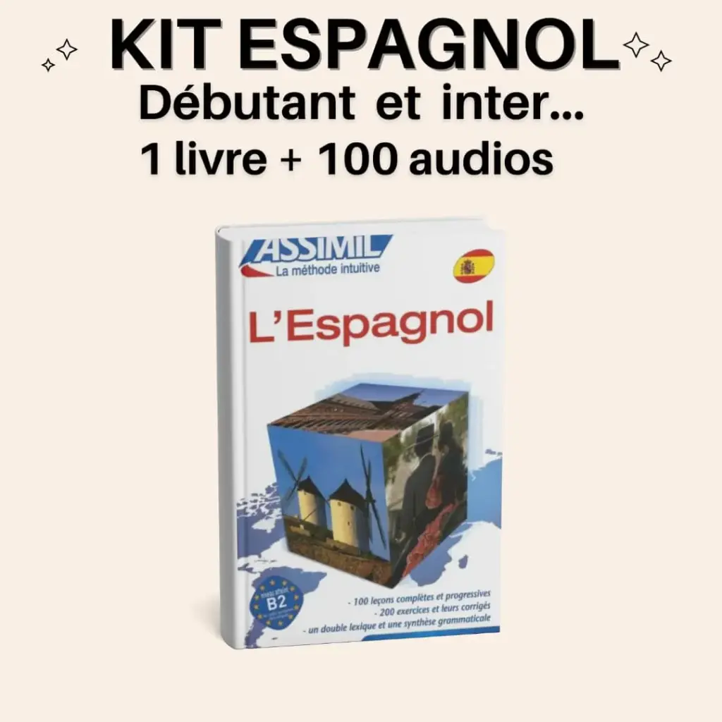 Kit espagnol débutant+ 